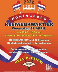 koningsdag Kleiwegkwartier